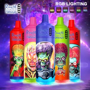 RAHDM TORNADO K16 9000 bouffées Vape jetable-(lot de 10 pièces) – Image 1