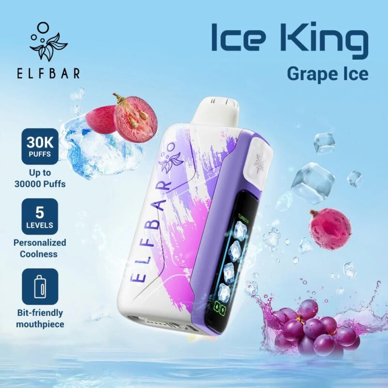 ELFBAR Ice King 30K – Vape Jetable 30 000 Bouffées