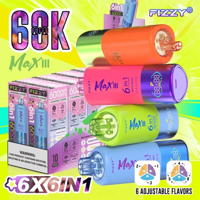 Fizzy Max III 60000 Puffs