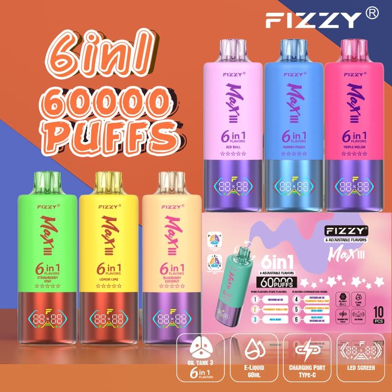 Fizzy Max III 60000 Puffs
