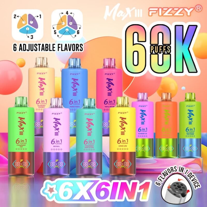 Fizzy Max III 60000 Puffs