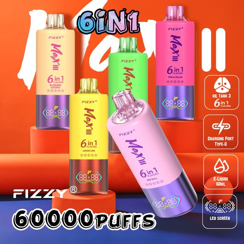Fizzy Max III 60000 Puffs