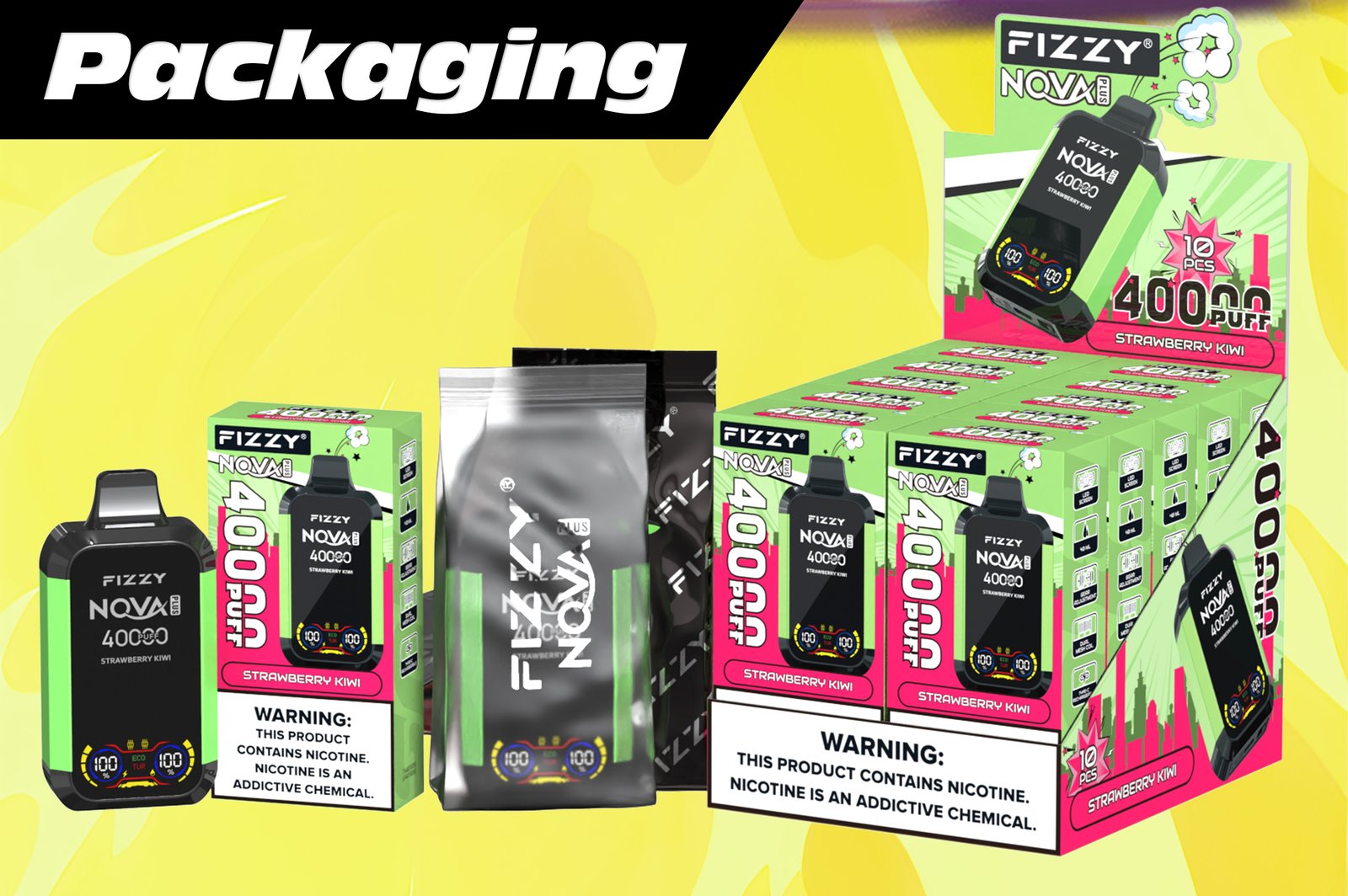 Fizzy Nova Plus 40000 Puffs