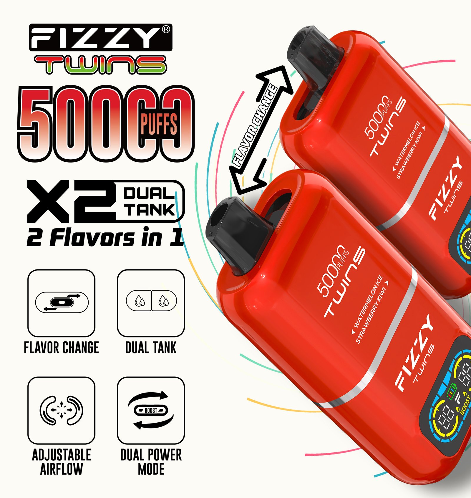 Fizzy Twins 50000
