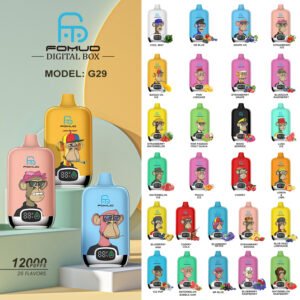 Vape jetable Fomud G29 12 000 bouffées (lot de 10) – Image 4