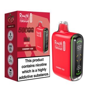 Grativape G19 RAHDM Tornado 50000 bouffées Vape jetable-(lot de 10 pièces) – Image 26