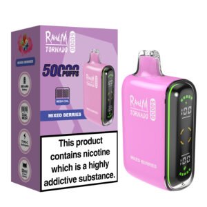 Grativape G19 RAHDM Tornado 50000 bouffées Vape jetable-(lot de 10 pièces) – Image 12