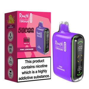 Grativape G19 RAHDM Tornado 50000 bouffées Vape jetable-(lot de 10 pièces) – Image 11