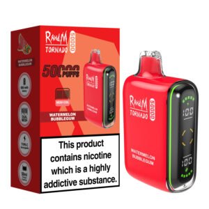 Grativape G19 RAHDM Tornado 50000 bouffées Vape jetable-(lot de 10 pièces) – Image 24