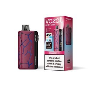 Vozol Neon 45000 Puffs – Vape Jetable avec Réglage du Niveau Ice – Image 5