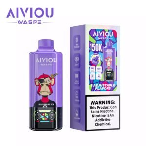 WASPE AIVIOU Vape Jetable – 150 000 Puffs, 6 Saveurs en 1 – Image 8