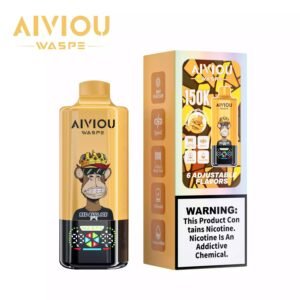 WASPE AIVIOU Vape Jetable – 150 000 Puffs, 6 Saveurs en 1 – Image 7