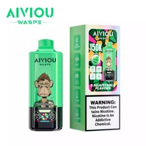WASPE AIVIOU Vape Jetable – 150 000 Puffs, 6 Saveurs en 1 – Image 9