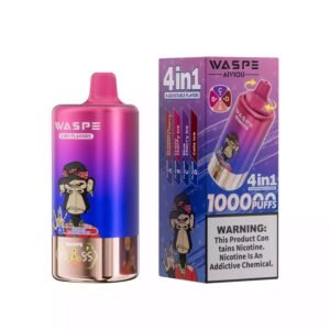 WASPE 4-en-1 Vape – 100 000 Bouffées, 4 Saveurs en 1 – Image 3