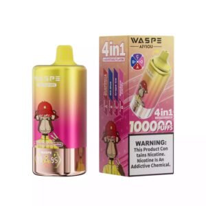 WASPE 4-en-1 Vape – 100 000 Bouffées, 4 Saveurs en 1 – Image 5